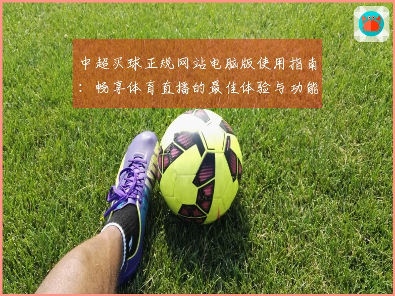 中超买球正规网站电脑版使用指南：畅享体育直播的最佳体验与功能介绍