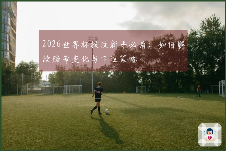2026世界杯投注新手必看：如何解读赔率变化与下注策略
